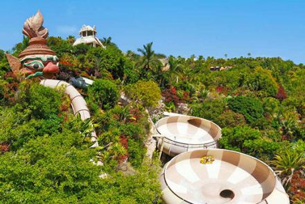 The Giant 2 CannonBOWL Wasser-Trichterrutschen Siam Teneriffa