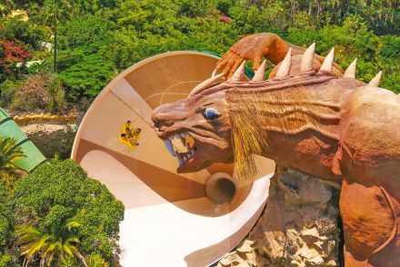 The Dragon ProSlide Tornado Water Slide Siam Tenerife